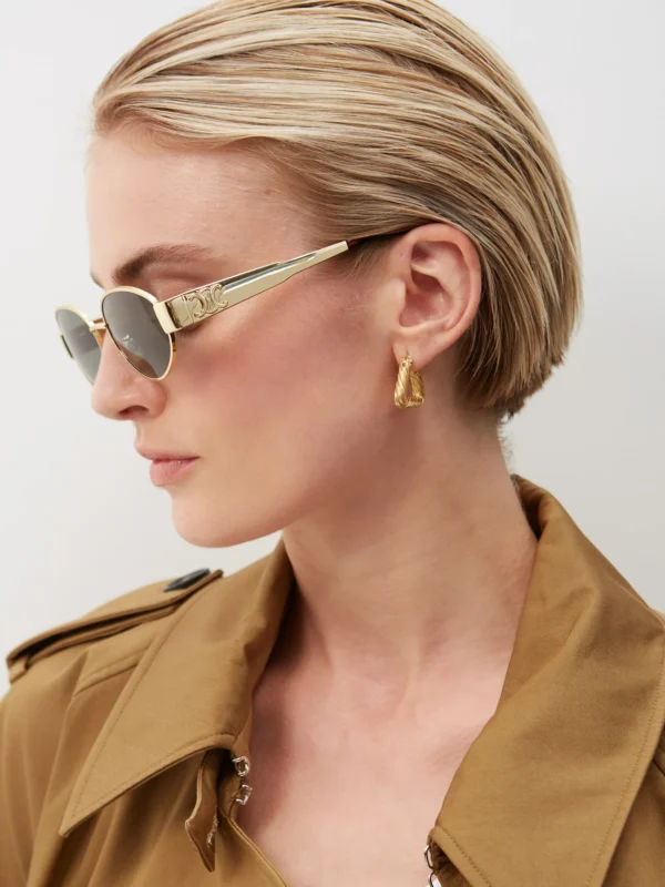 CELINE Triomphe Metal - Gold - Image 6