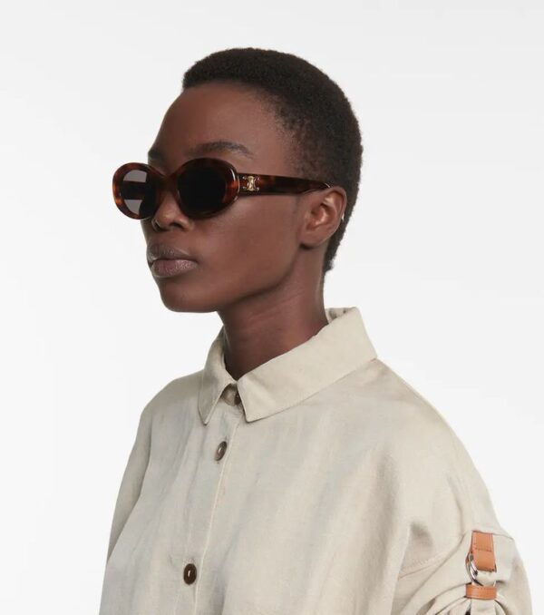 CELINE Triomphe 01 - Blond Havana - Image 6