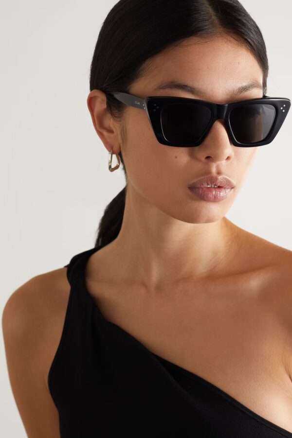 CELINE Cat Eye S187 - Black - Image 6