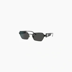 Miu Miu Logo Metal - Black