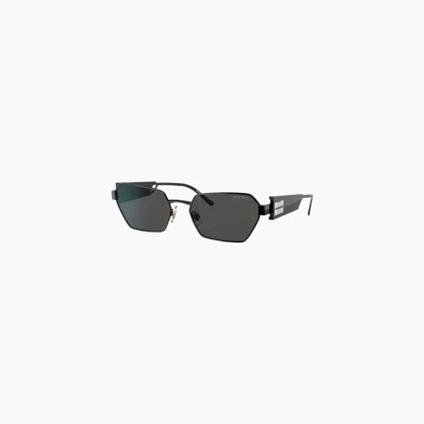 Miu Miu Logo Metal - Black
