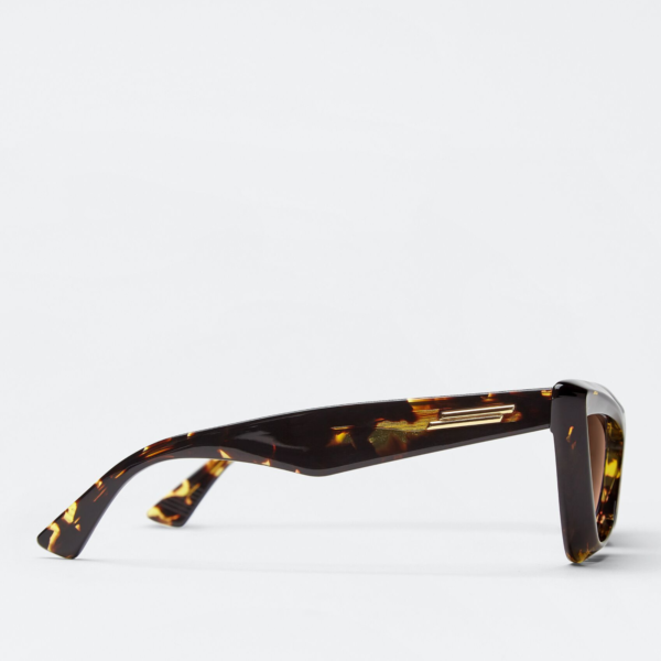 BOTTEGA VENETA Pointed Cat Eye - Havana - Image 3