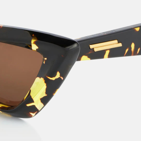 BOTTEGA VENETA Pointed Cat Eye - Havana - Image 2