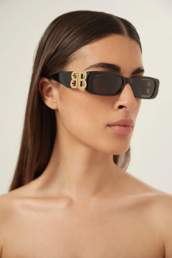 BALENCIAGA Dynasty Rectangle - Black - Image 4
